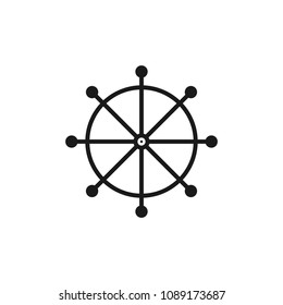rudder line icon
