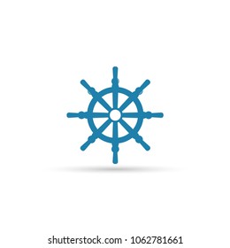 rudder vector icon