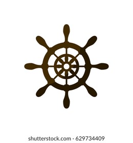 rudder wheel icon