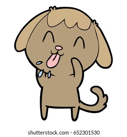 rude dog cartoon