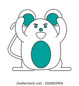 rude face mouse rodent