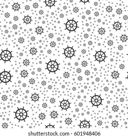 Ruder seamless pattern