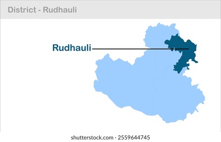 Rudhauli sub-district map, Basti District, Uttar Pradesh State, Republic of India, Government of  Uttar Pradesh, Indian territory, Eastern India, politics, village, tourism