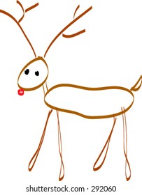 Rudolf the red nosed reindeer