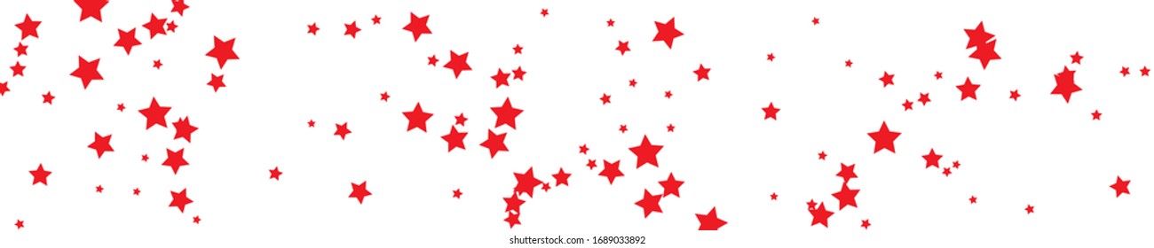 Rufous Stars Design. Red Texture Poster. Coral Confetti Symbol. Scarlet Starry Festive. Summer Gift. Christmas Cosmos. Sparkling Invitation. Celebration Invitation. 