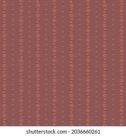 Rug with broken stripes in shades of red. Fashion pattern.