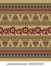 Rug carpet background Geometric ethnic oriental ikat seamless pattern traditional Design for background,carpet,wallpaper,clothing,wrapping,Batik,fabric,Vector illustration embroidery style.

