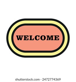 Rug icon vector design templates simple and modern