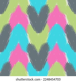 Rug knitting pattern imitation. Fashionable seamless knitted pattern. Repeatable background.