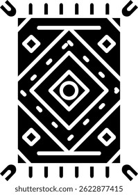Rug Line vector Icon Design