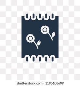 Rug vector icon isolated on transparent background, Rug transparency concept can be used web and mobile