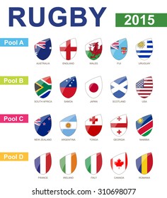 Rugby 2015, All Pools, All Flag