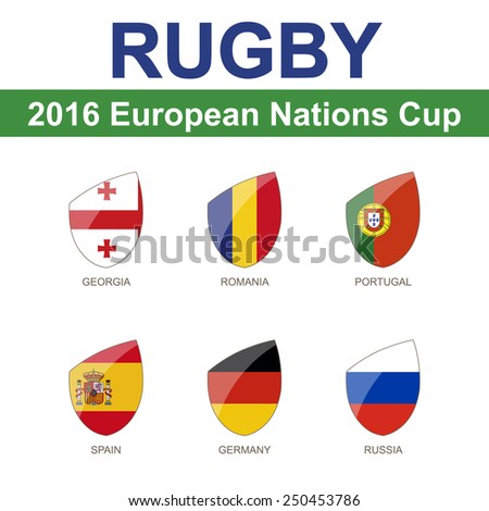 Rugby 2016 European Nations Cup, 6 Flag