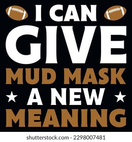Rugby or American football playing typography graphic vintages tshirt design 