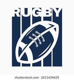 rugby american football tshirt design