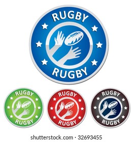 rugby badge