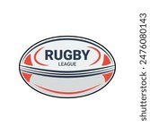 Rugby ball game sports league  