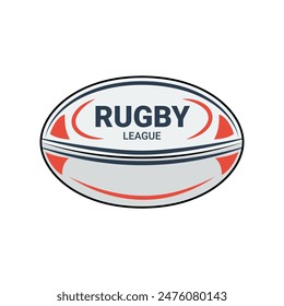 Rugby ball game sports league  