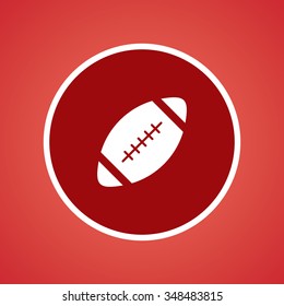 Rugby Ball Icon