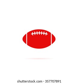 Rugby Ball icon.
