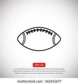 Rugby Ball icon 