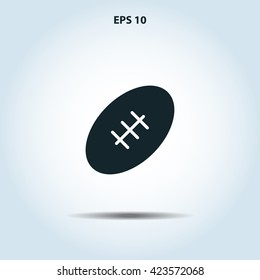 rugby ball icon