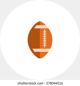Rugby ball icon