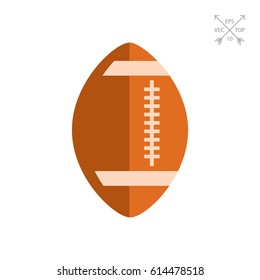 Rugby ball icon