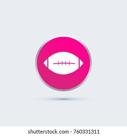 rugby ball icon