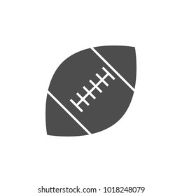 rugby ball icon. Elements of web icon. Premium quality graphic design icon. Signs and symbols collection icon for websites, web design, mobile app on white background