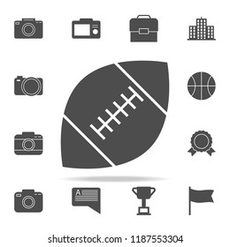rugby ball icon. web icons universal set for web and mobile