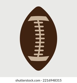 Rugby Ball SVG Printable Vector Design