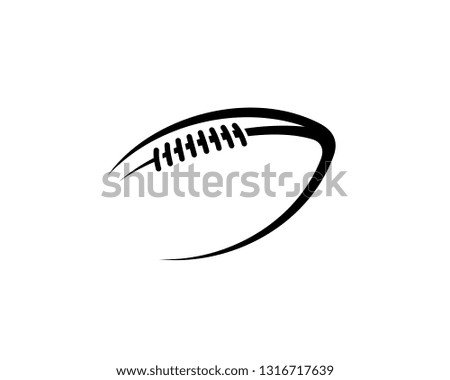 Rugby Ball Vector