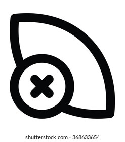 Rugby Bold Line Vector Icon