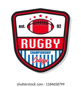 RUGBY CHAMPIONSHIP LABEL 