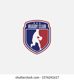 Rugby Club Logo Badge & Label