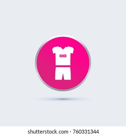 rugby dress icon