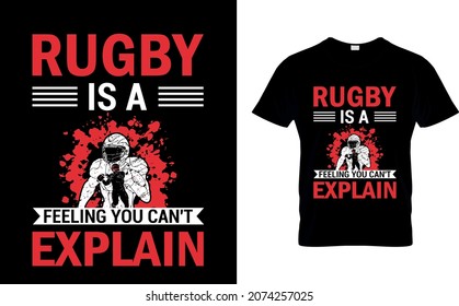 Rugby is a feeling you can't explain