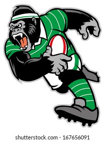 rugby gorilla mascot