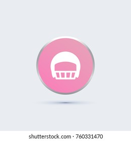 rugby helmet icon