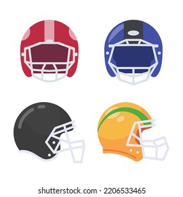 A rugby helmet to protect American football players.