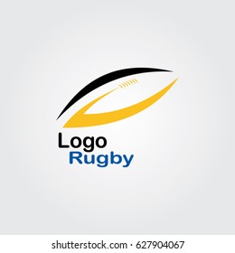 Rugby Icon Logo Sport