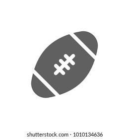 Rugby icon in trendy flat style isolated on white background. Symbol for your web site design, logo, app, UI. Vector illustration, EPS