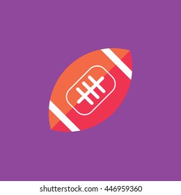 Rugby Icon Vector