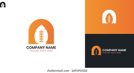 Rugby Logo - All elements on this template are editable with vector software