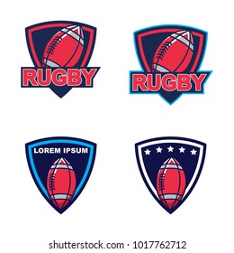 Rugby Logo, American Logo Sport