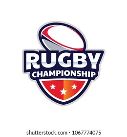 Rugby Logo, American Logo Sport