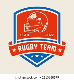 Rugby Logo, American Logo Sport