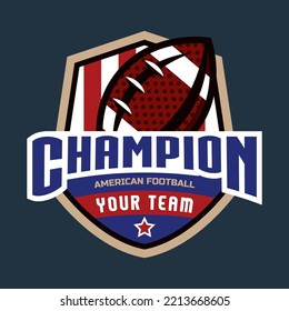 Rugby Logo, American Logo Sport