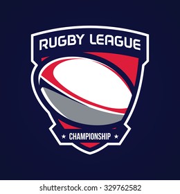 Rugby Logo, American Logo Sport